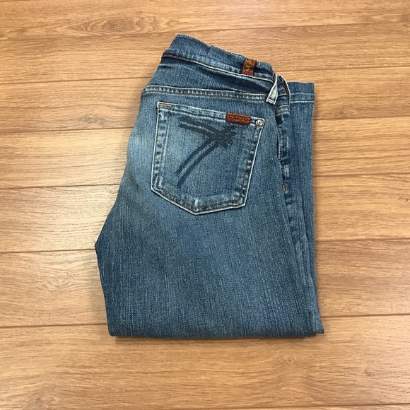 7 for All Mankind crop Dojo pants size 29 - Picture 1 of 10